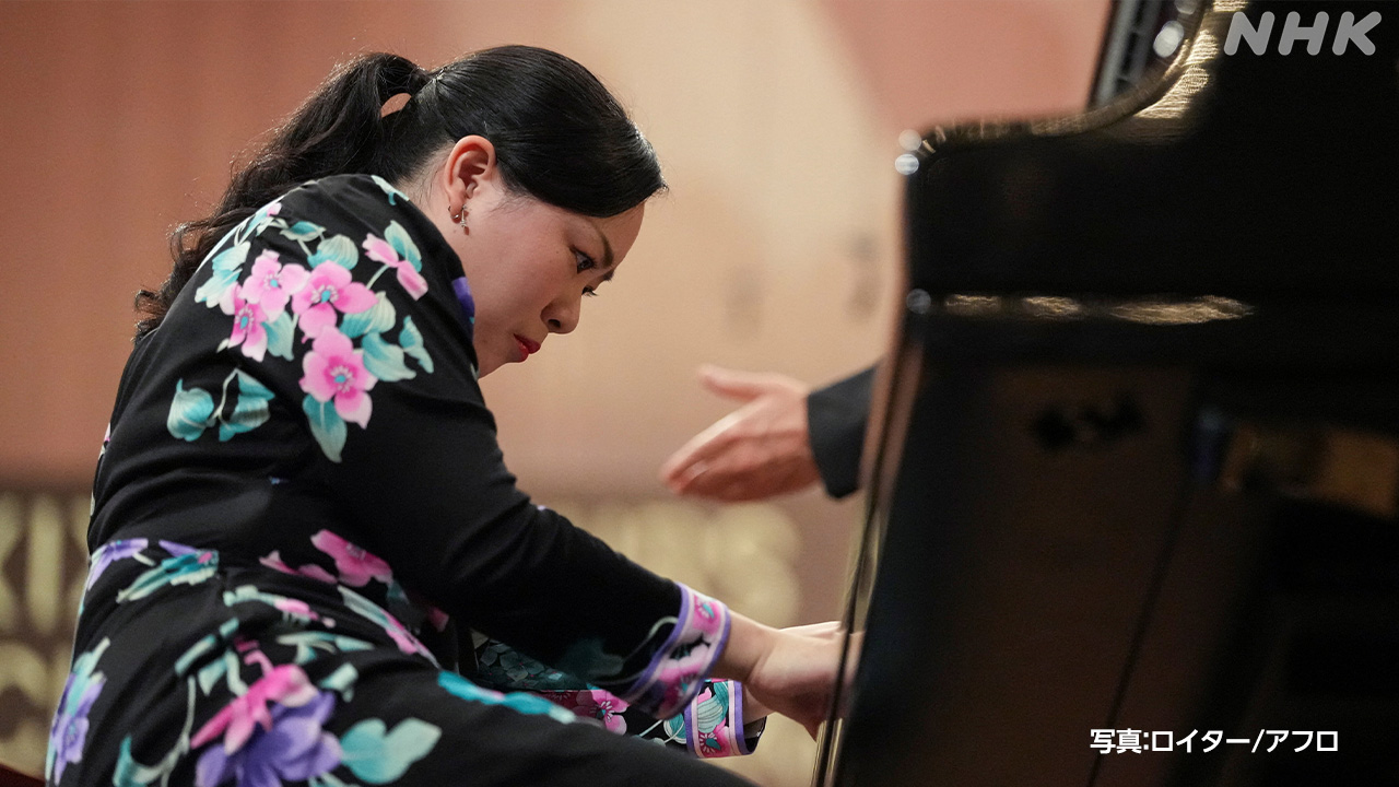 Chopin international piano competition Mr. Kuwabara gave a wonderful performance