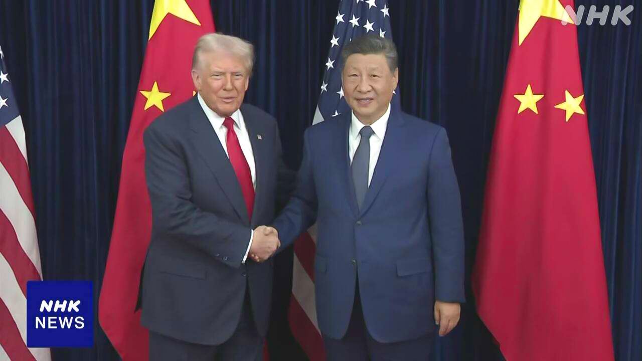 U.S. President Trump and Chinese President Xi met and talked.