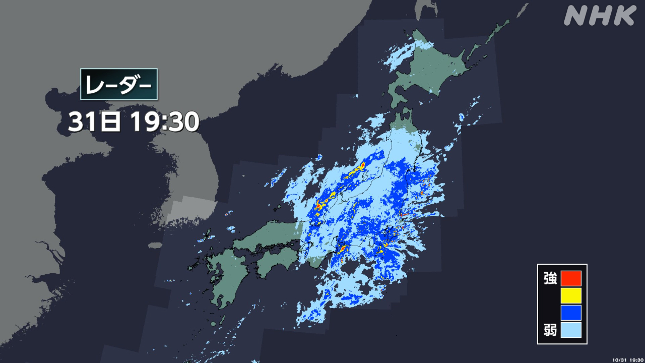 Watch out for rain and wind.