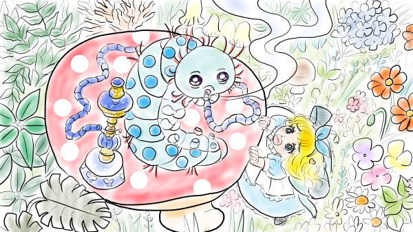 Alice in Wonderland Episode 9: Caterpillar in The Water Pipe