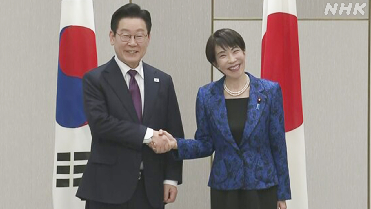 Prime Minister Takaichi spoke with the President of South Korea in Nara Prefecture.