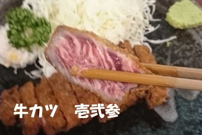 sliced beef cutlet