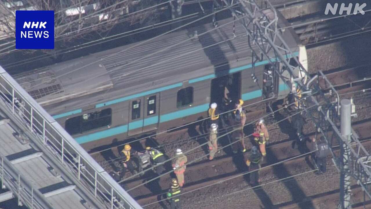 JR Yamanote Line and other lines stopped for a long time.