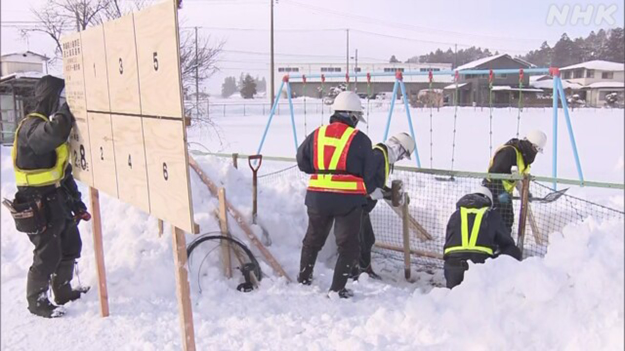 Winter Elections Preparation is difficult in places where there is a lot of snow