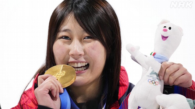 Olympic Snowboarding Japan's Female Athlete Wins First Gold Medal