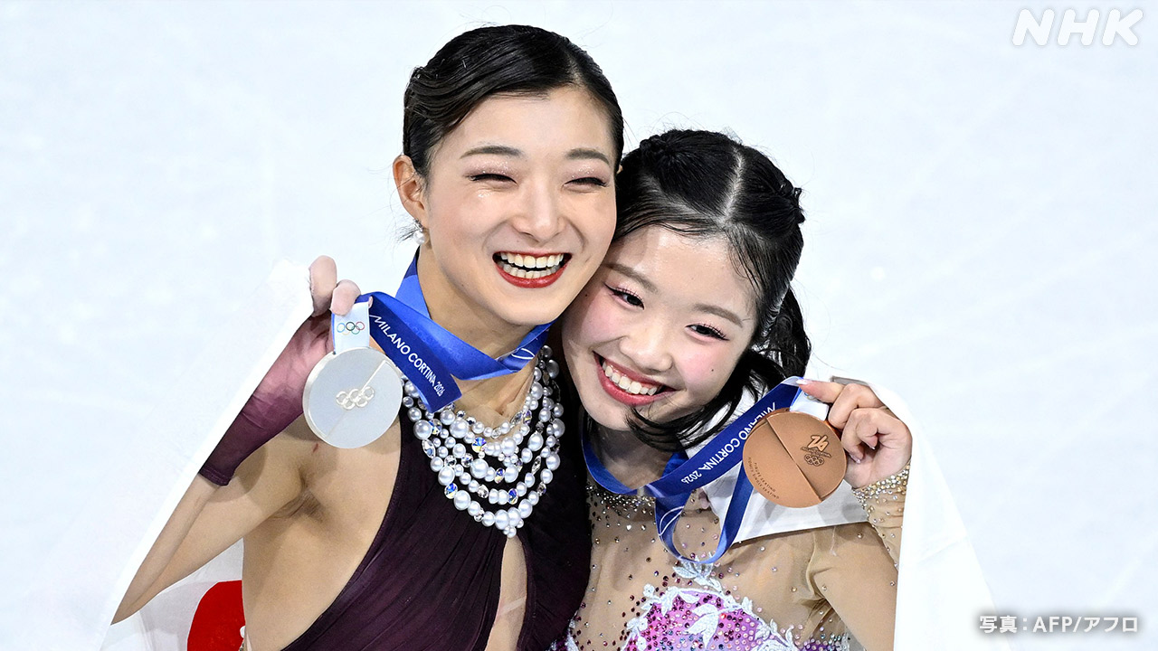 Figure Skating Women's Single - Japanese Athletes Win Silver and Bronze Medals