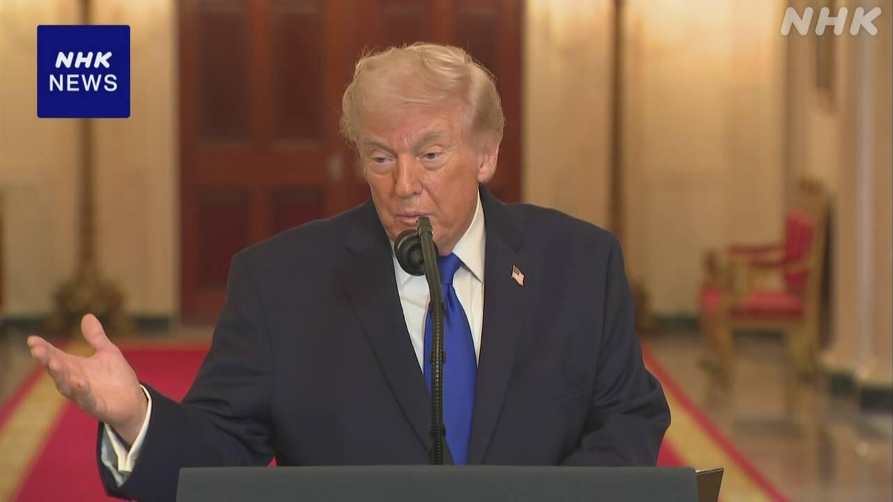 President Trump: "When we import, we get new tariffs."