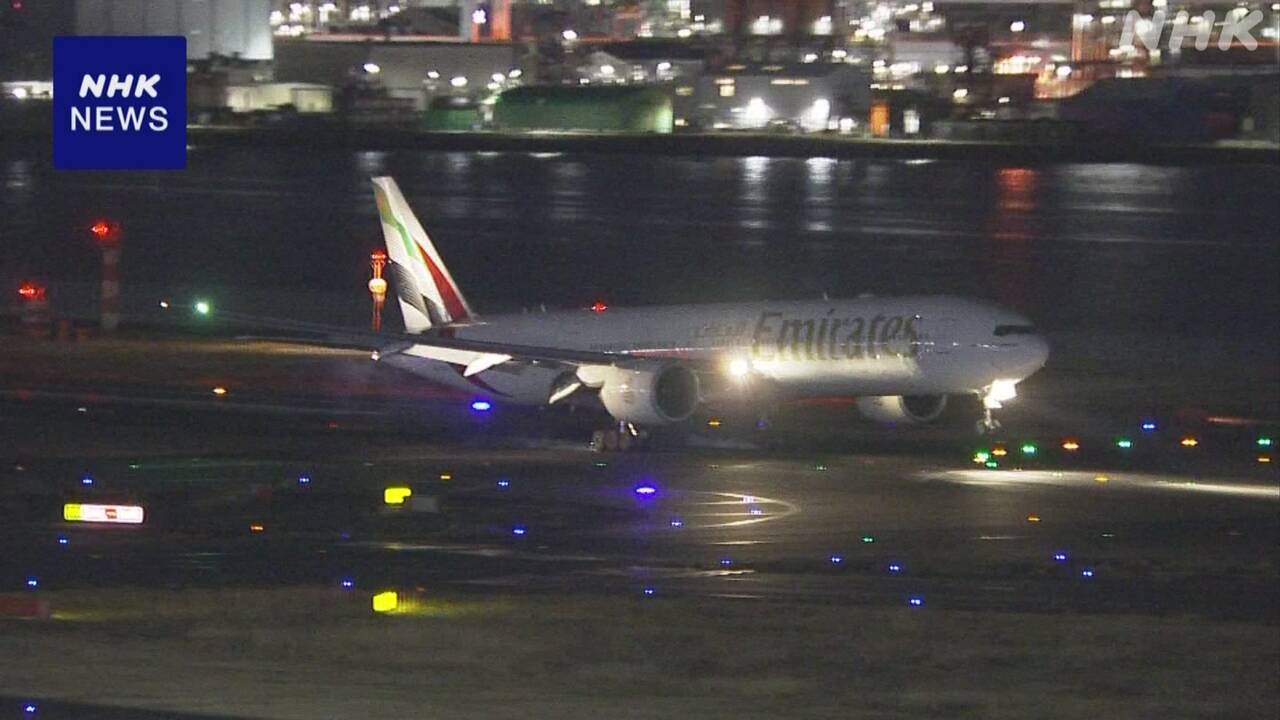 Middle East where airports were closed Flights from Dubai arrived in Japan