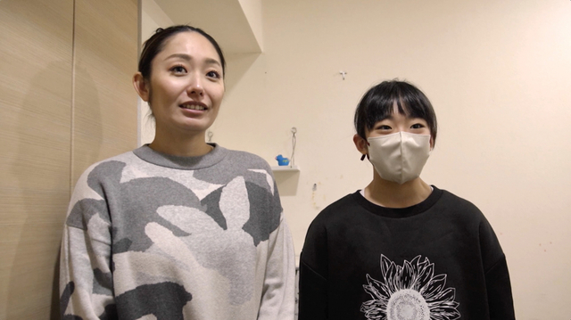 Miki Ando, 12-year-old eldest daughter, Sunflower, "made a public appearance" and spoke of her deep love for her daughter, "She gave me light.
