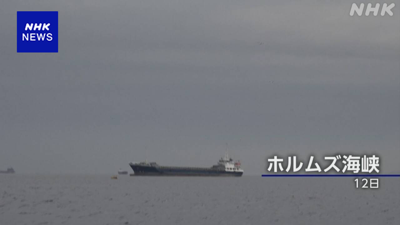 U.S. "Ships entering Iranian ports will not pass through the Strait of Hormuz."