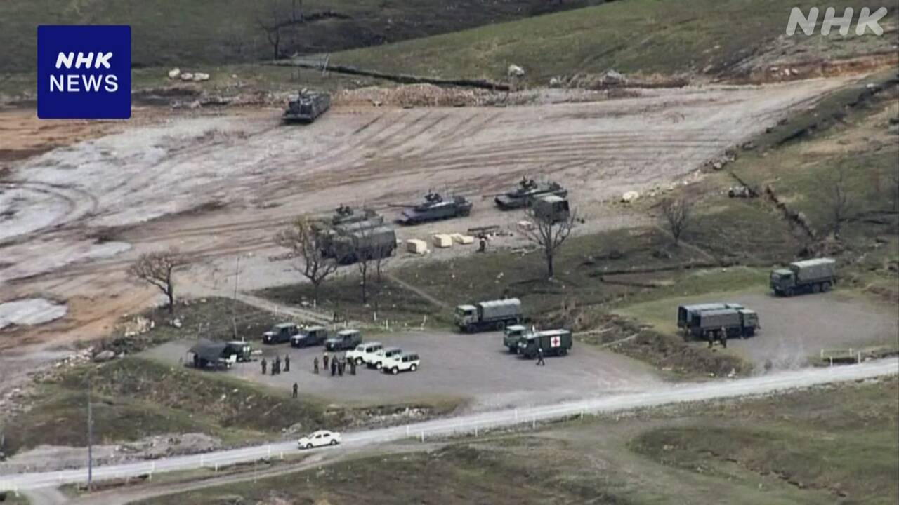 Accident at Self-Defense Forces in Oita Prefecture, killing three people who were training.