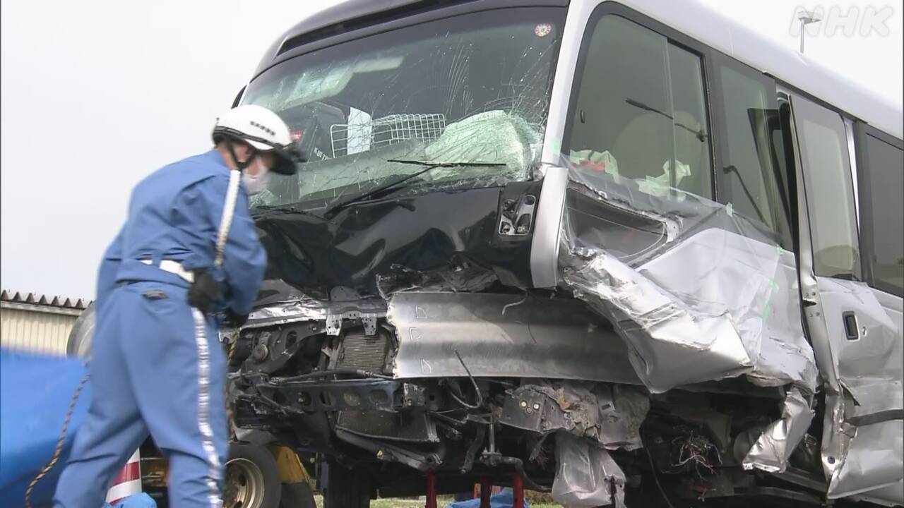 Accident involving a bus carrying high school students in Fukushima Prefecture: 1 person killed, 20 injured