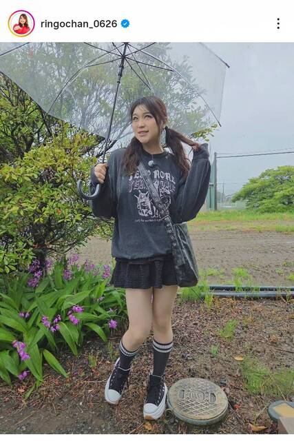 Ringo-chan, who has dramatically lost weight through dieting, has shocked everyone with her full-body shot, sparking comments like 'cute,' 'you've lost weight,' and 'slim.'