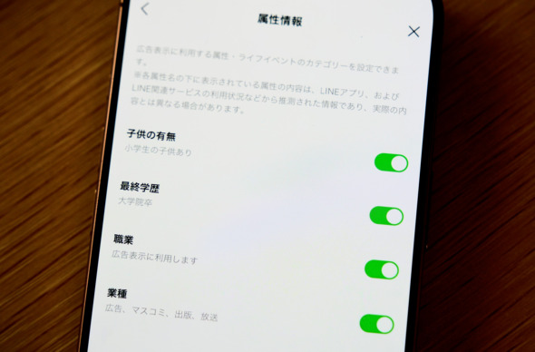 The presence or absence of children, educational background, annual income... The advertising settings of LINE have sparked controversy, and we asked Yahoo LINE about their intentions.