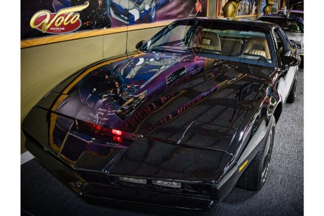 The mystery of 'Knight Rider.' A parking ticket has been issued to the non-moving car 'KITT' at the museum.