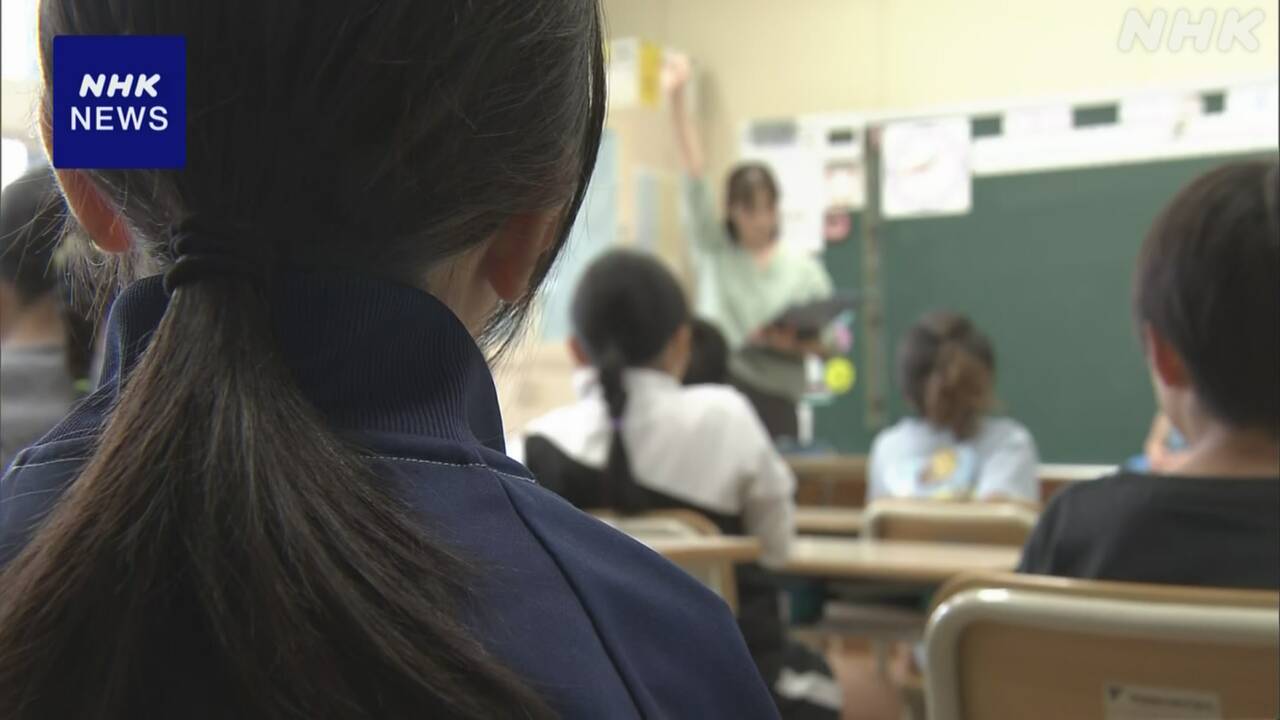 Classes have started in Aomori Prefecture, where a large earthquake occurred.