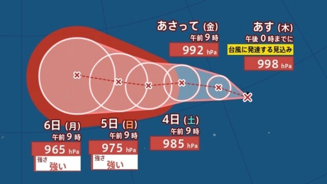 [Typhoon Information] Two new tropical depressions, referred to as "typhoon eggs," have formed and are expected to develop into a "typhoon" within 24 hours... What is the impact on Japan and the projected path? Please pay attention to future weather information and check the rain and wind simulation until Saturday, July 11. [Japan Meteorological Agency Typhoon Information announced at 1:05 PM on the 1st]
