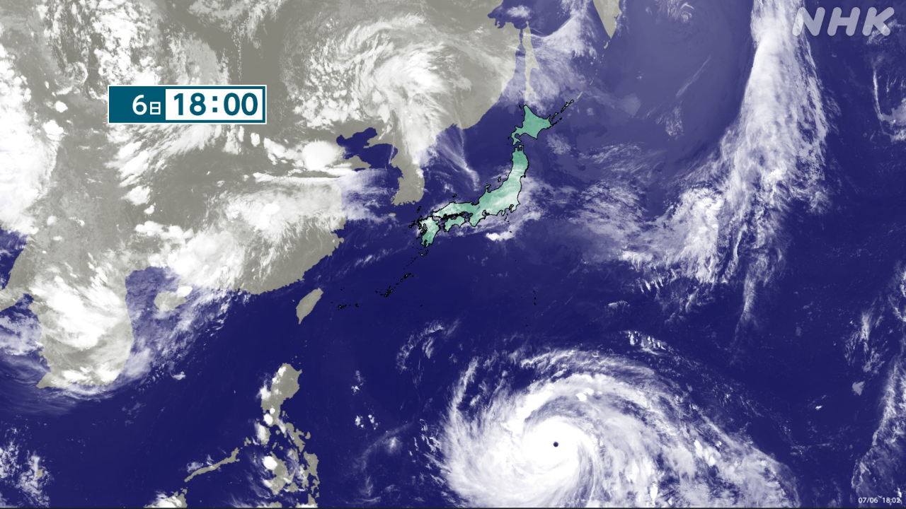 A lot of rain has fallen; northern Kyushu should be careful of disasters.