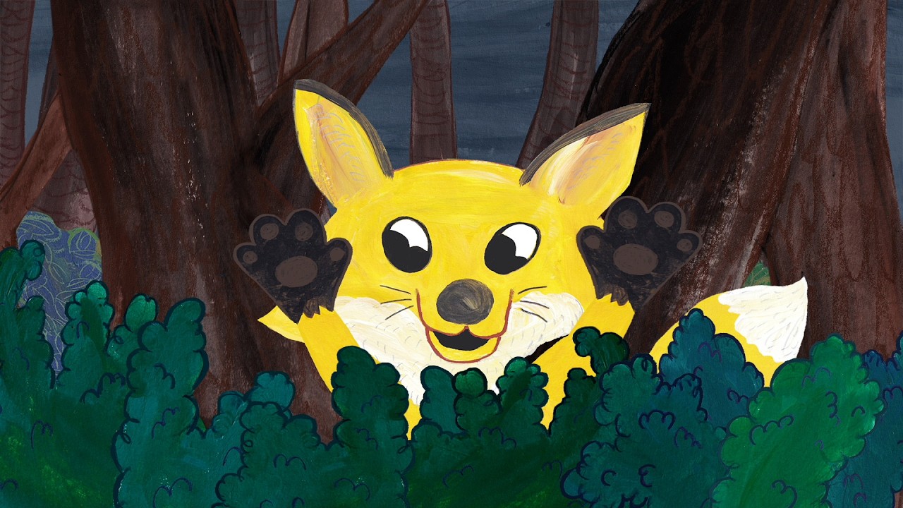 #87-2 "The Fox's Log Stick" [A Room of Old Tales - Japanese Folktales to Share]