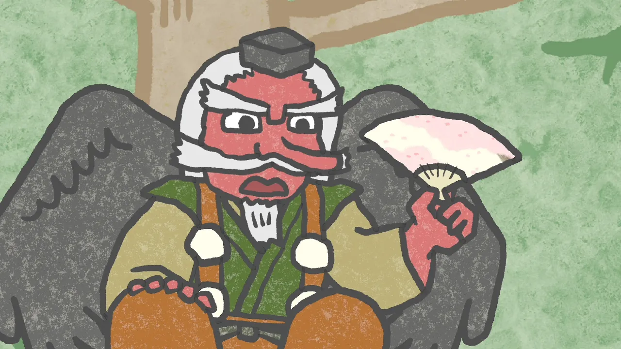 #88-1 "Hanataka Ougi" [The Room of Old Tales - Japanese Folktales to Share]