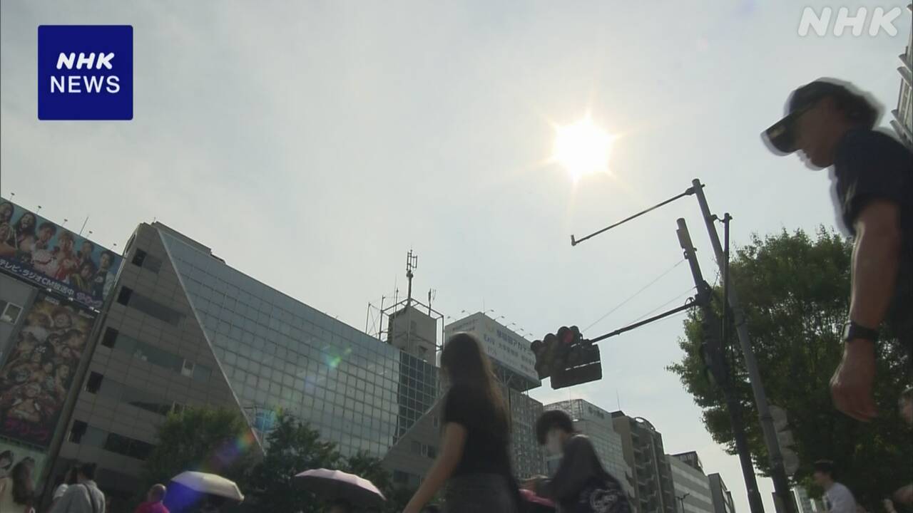 Be careful of heatstroke; 10,000 people were taken to the hospital in one week.
