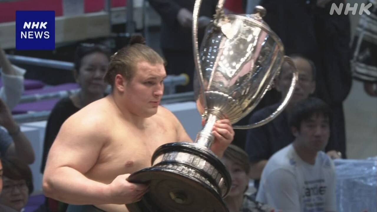 Grand Sumo: Anjō Nishiki wins third championship
