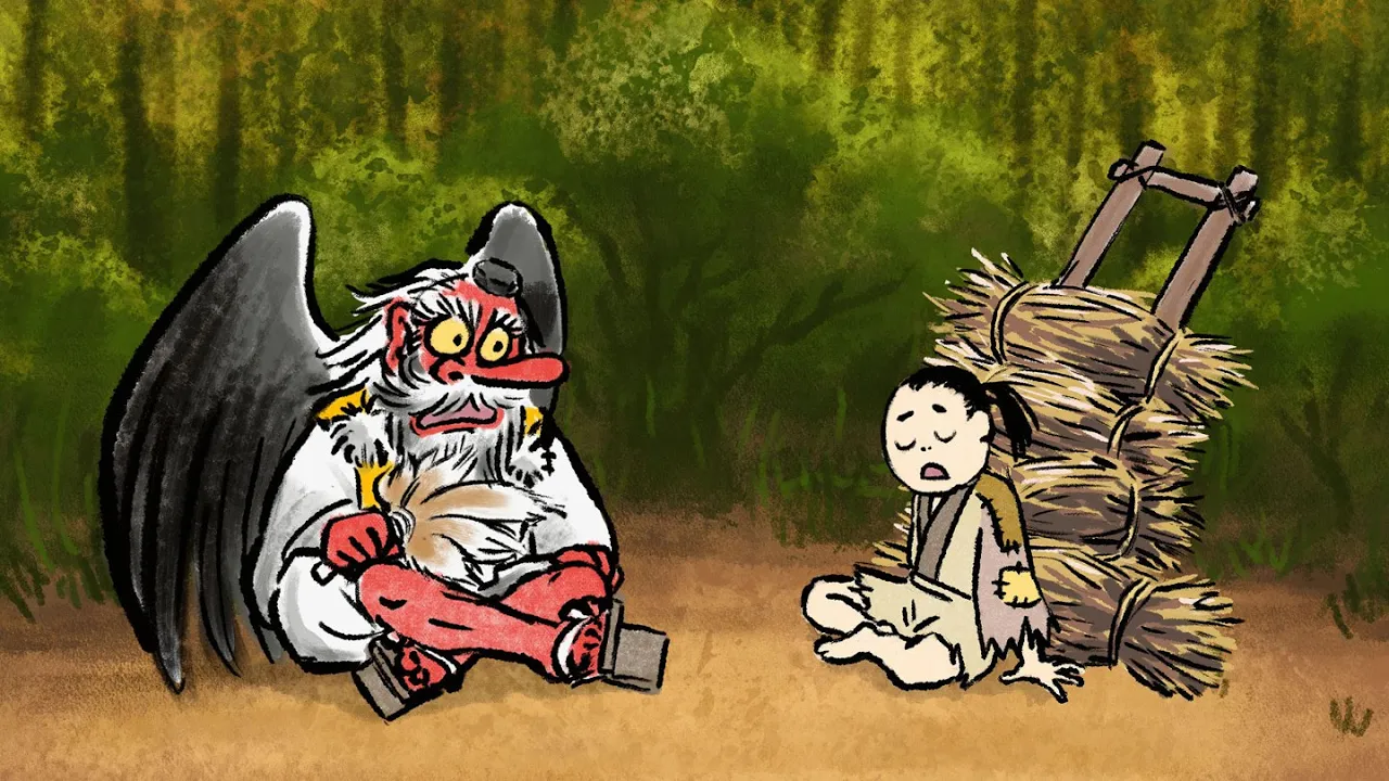 #7-2　天狗的宝木屐　【民间故事屋～想传达的日本昔话～】