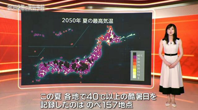 "2050 Weather Forecast": Unable to go outside at 43 degrees, the previous forecast has already become a reality.