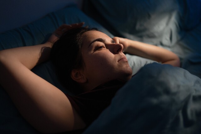 When you wake up feeling restless, it's usually around 3 a.m. That's actually a human default setting.