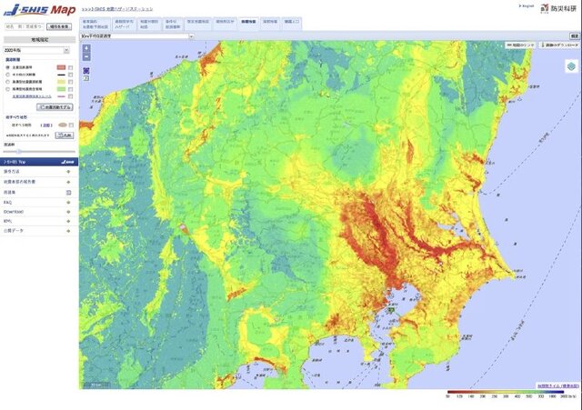 Why are Tokyo's downtown areas and the area around Urayasu so prone to shaking? The Japan Association for Earthquake Engineering's "shakiness" map is attracting attention.