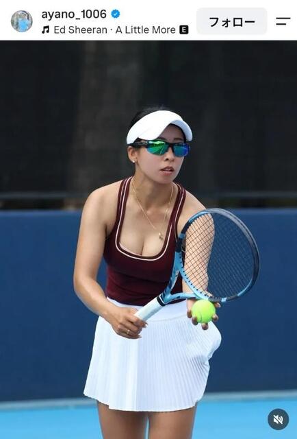 "Nice body," "I couldn't concentrate if I played against her" - pro tennis player Ayano Sonoda captivates with "Amazing figure" and "She knows her weapons!"