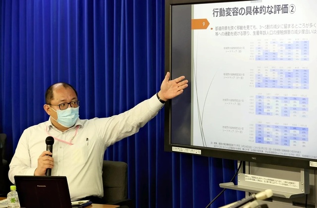 Was it right to call for "reducing human contact by 80%" against the onslaught of COVID-19... A front-line expert who was responsible for communicating the message expresses regret.