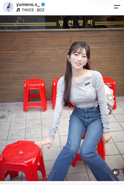 Called the "No. 1 style in the female announcer world," the casual private clothes of a 31-year-old Keio graduate draw reactions: "Beautiful," "Found a pretty older sister."