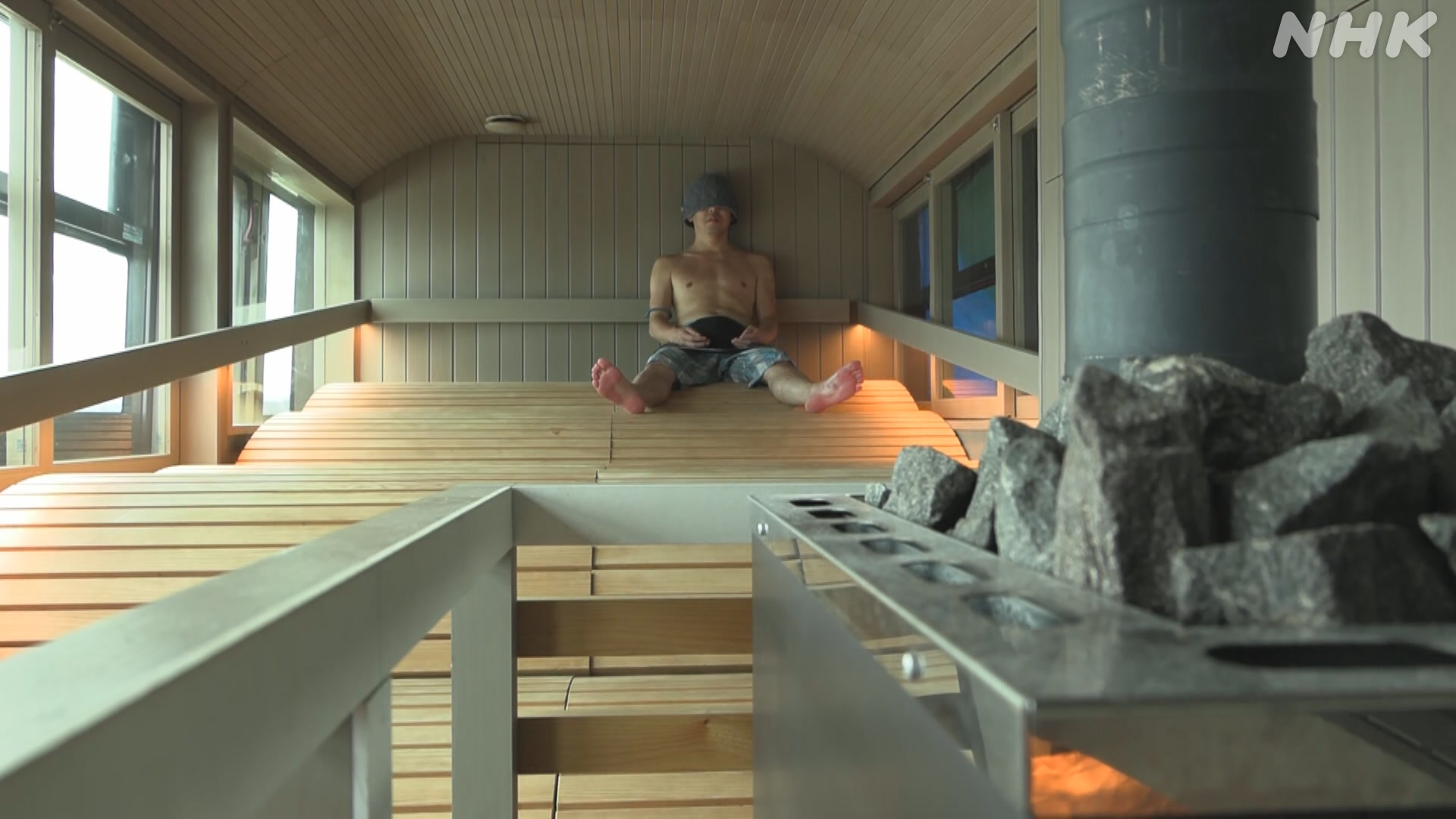 Suzu City, Ishikawa Prefecture: You can enjoy a sauna inside a bus