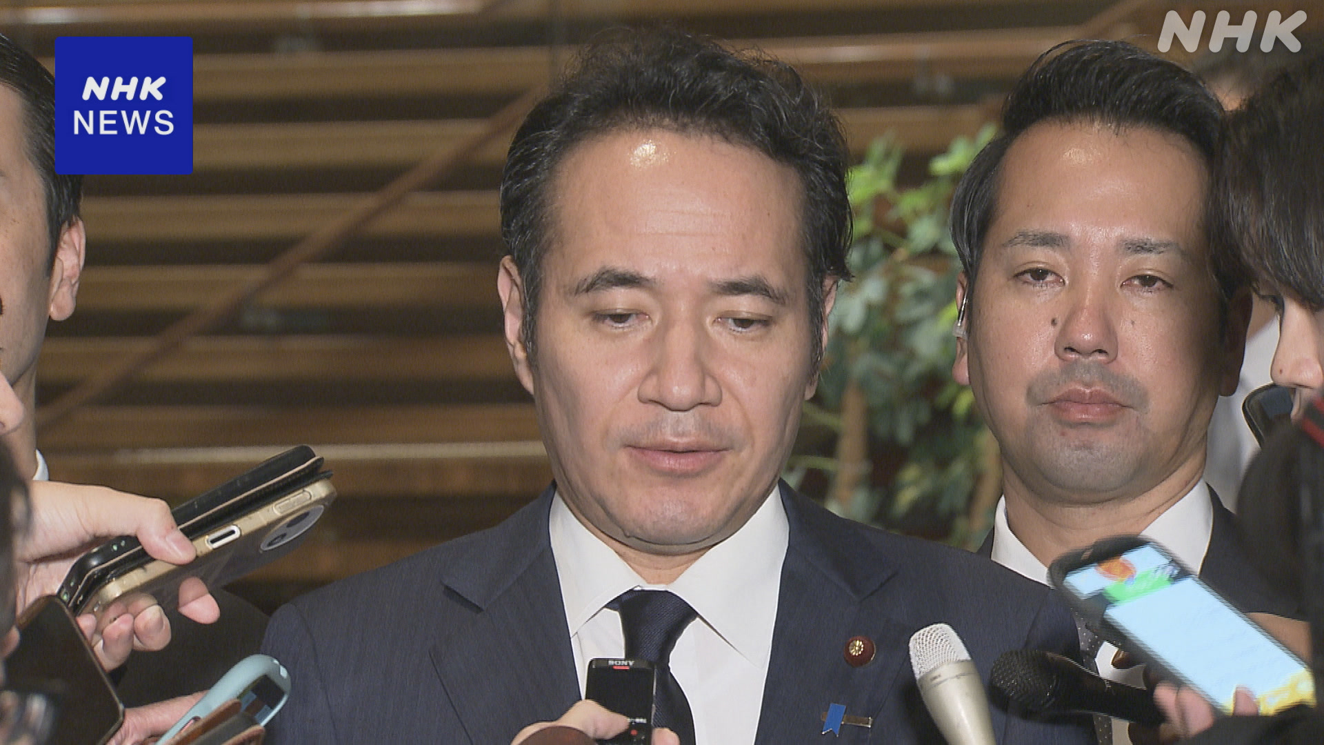 Minister of Agriculture, Forestry and Fisheries Yanagida has resigned as minister.