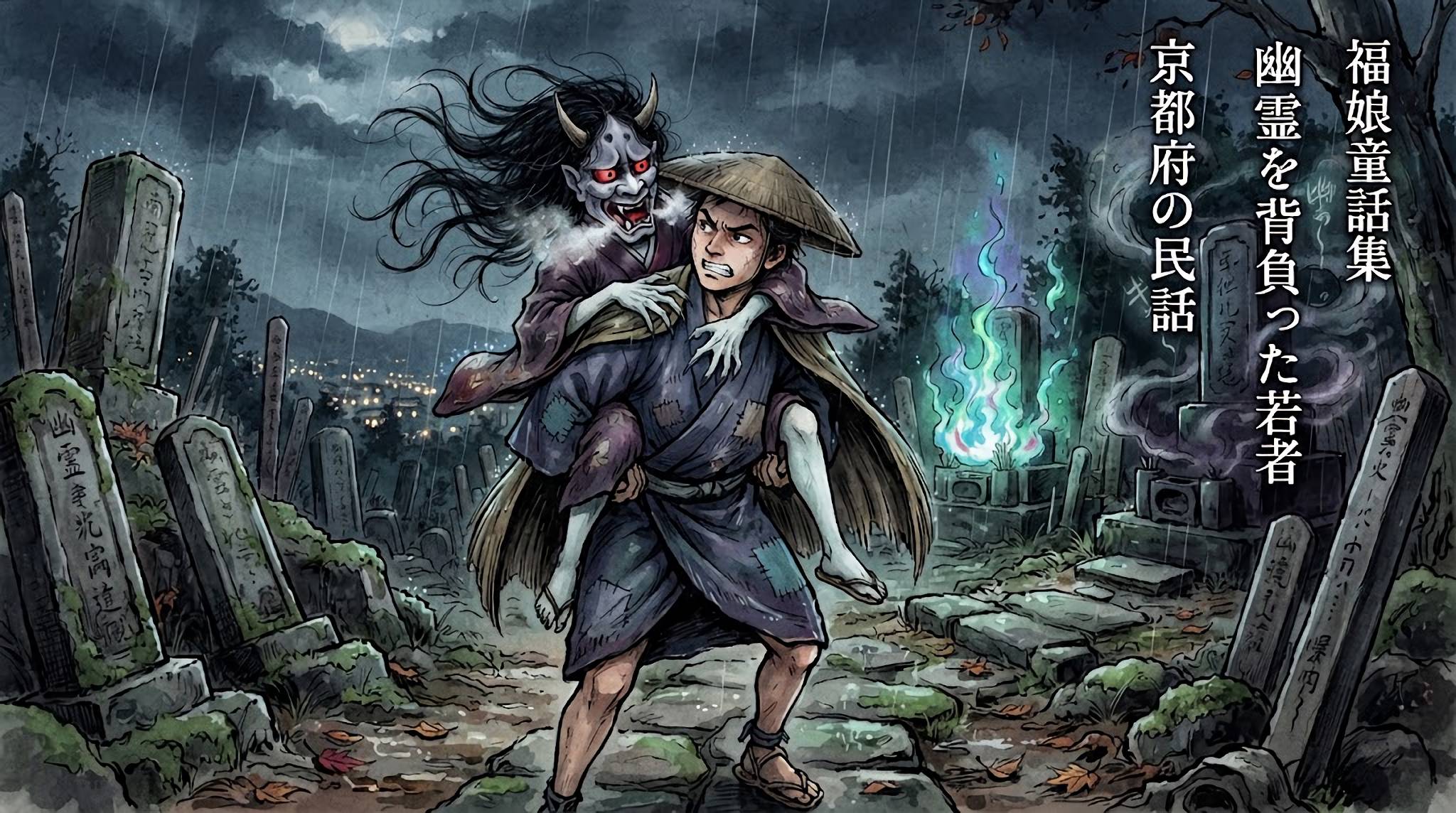 The young man who carried a ghost on his back