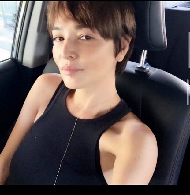 "They sag so much they're practically touching the floor," she confessed... Rinka, who has emigrated overseas, draws reactions to her "latest shot at age 53": "Is not gaining weight just your constitution?" "Such a natural, wonderful way of aging"